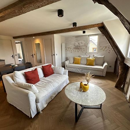 Appartement Les Hirondelles Honfleur Eksteriør bilde