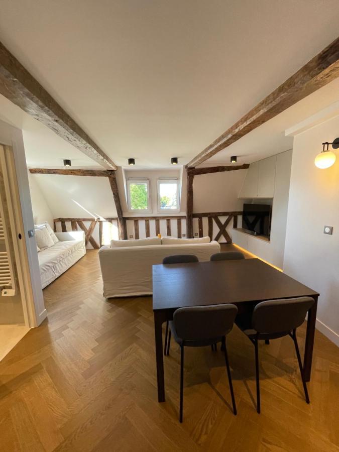 Appartement Les Hirondelles Honfleur Eksteriør bilde