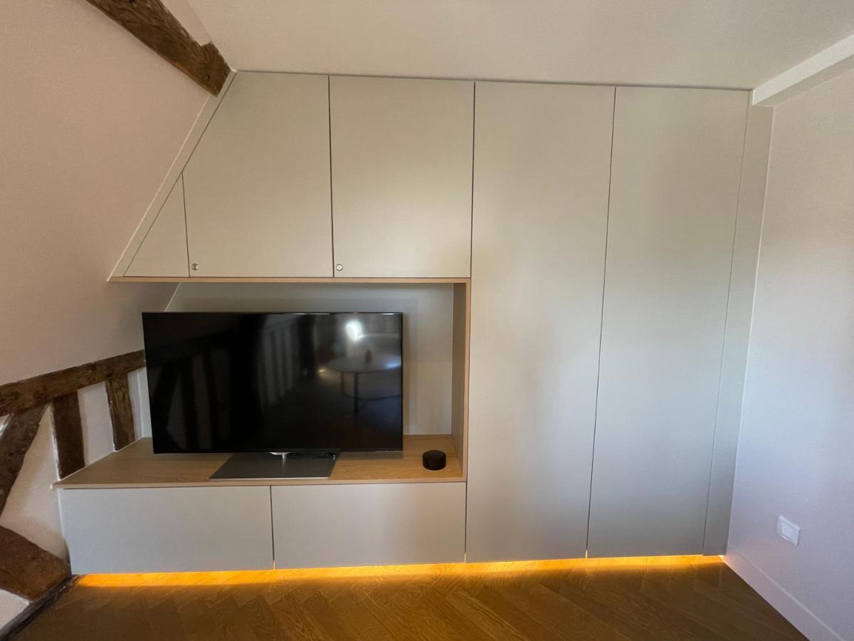 Appartement Les Hirondelles Honfleur Eksteriør bilde