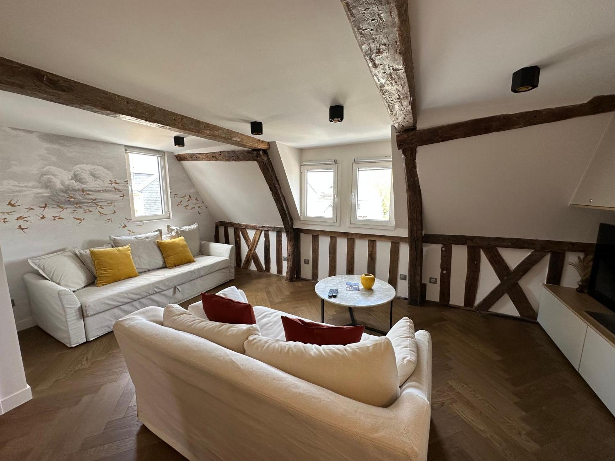 Appartement Les Hirondelles Honfleur Eksteriør bilde