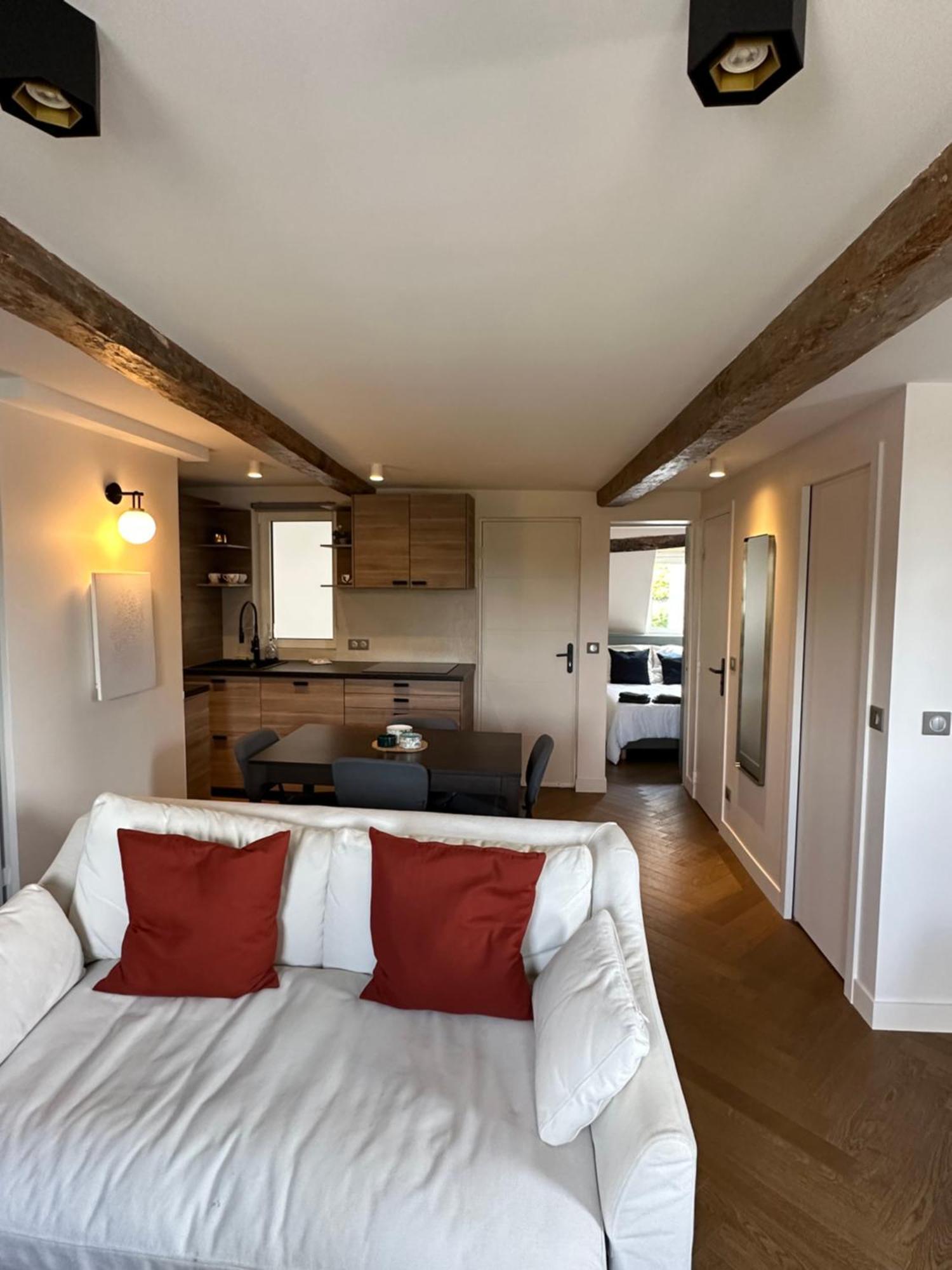 Appartement Les Hirondelles Honfleur Eksteriør bilde
