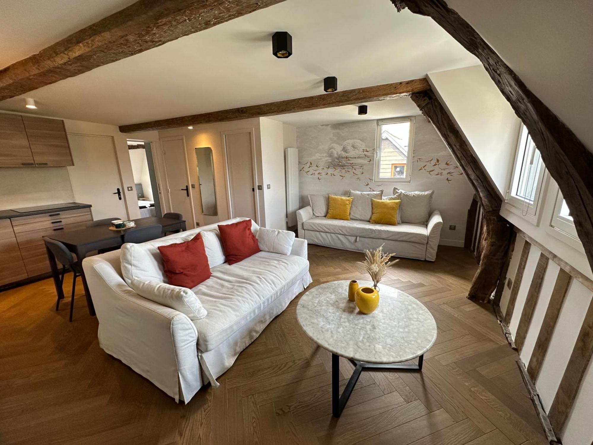 Appartement Les Hirondelles Honfleur Eksteriør bilde